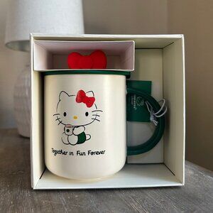 NWT HELLO KITTY X STARBUCKS CERAMIC MUG